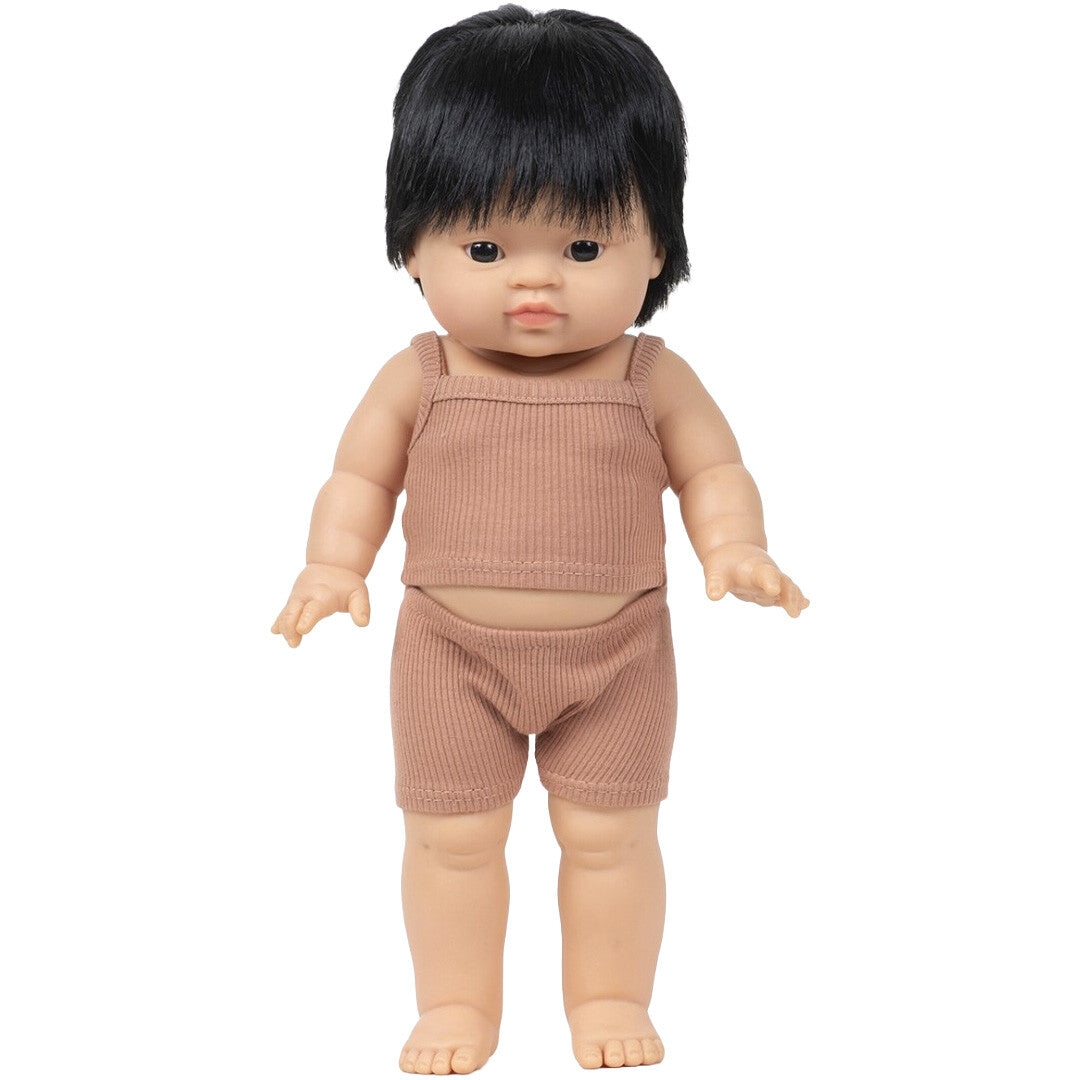 minikane stapop jude-leo - met poppenondergoed - 37 cm  | PA44035 | 0