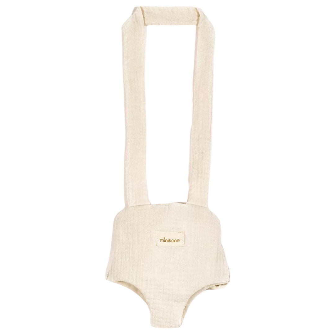 minikane poppendraagzak ecru - 36 cm | CAC.30.028 | 0