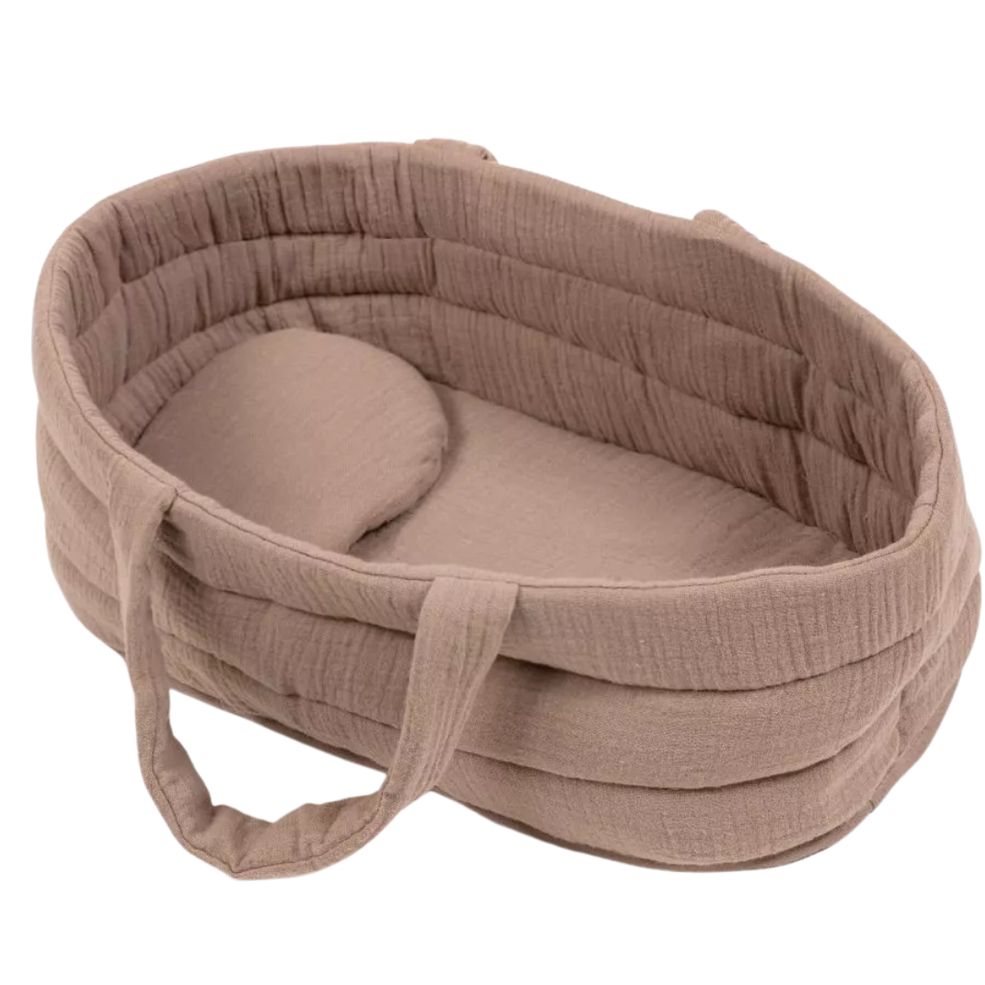 minikane poppenreiswieg mokka - 36 cm | CAC.50.030 | 0