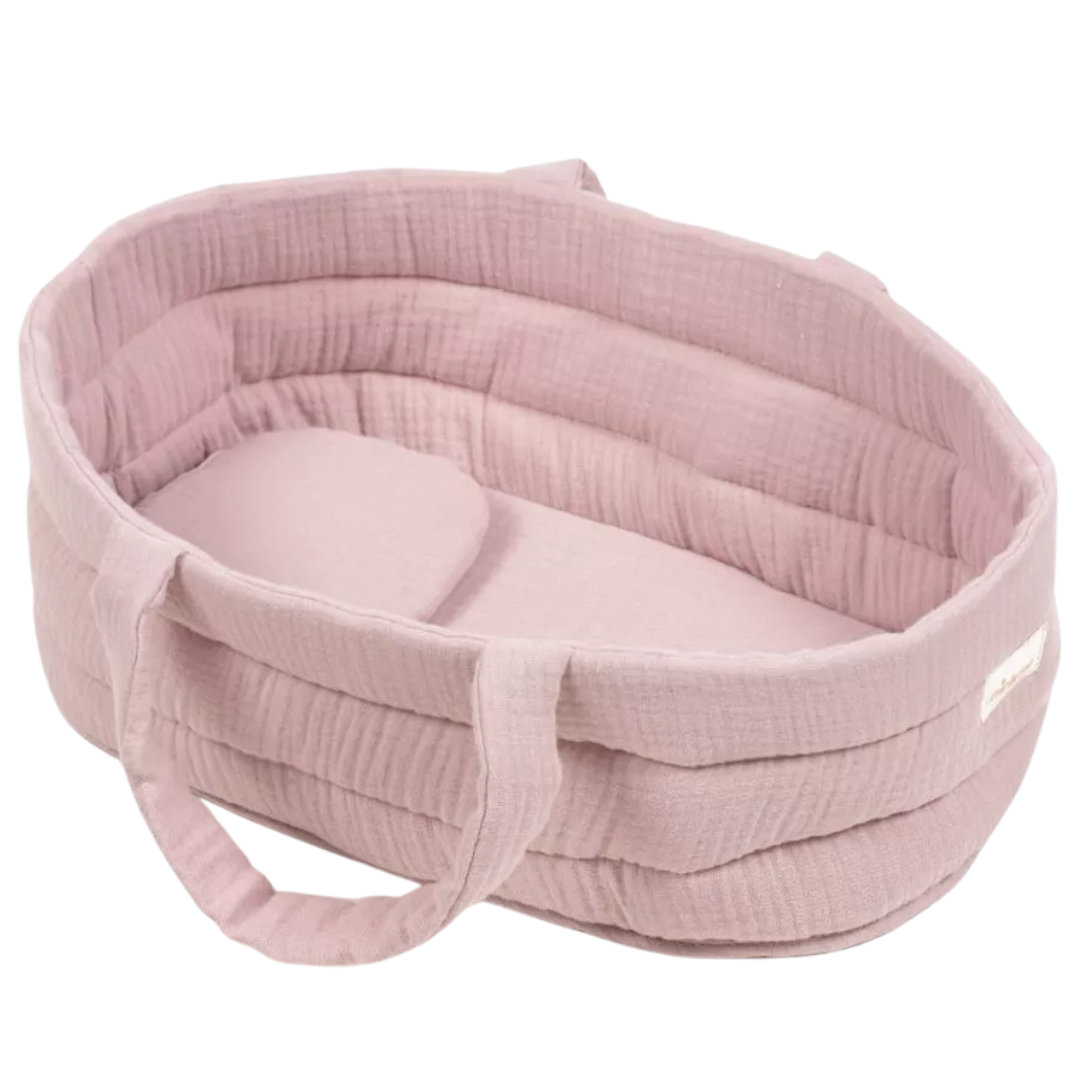 minikane poppenreiswieg roze - 36 cm | CAC.50.031 | 0
