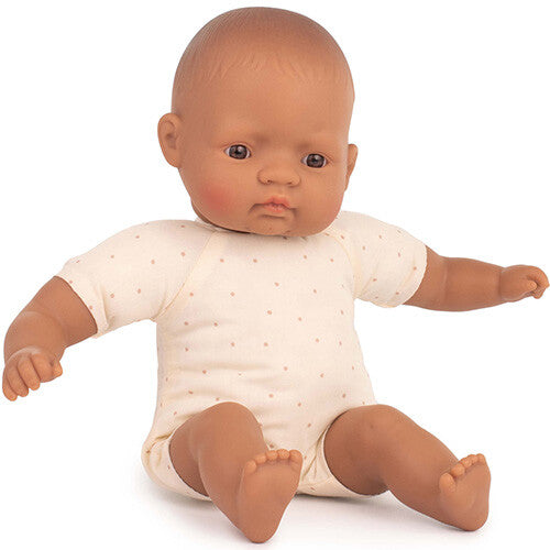 miniland babypop latin met zacht lijfje - 32 cm | 8231368 | 0