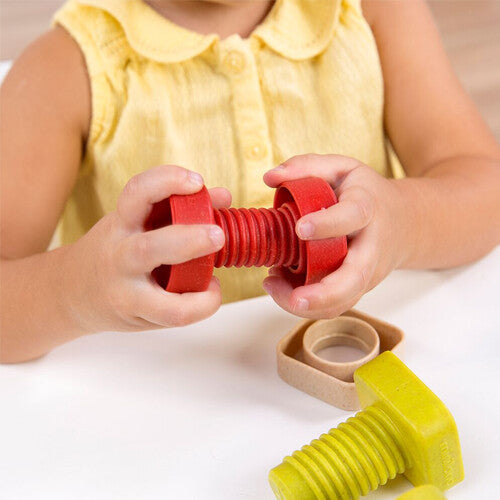 miniland knutselset bouten en moeren - 24 st   | 8232255 | 5