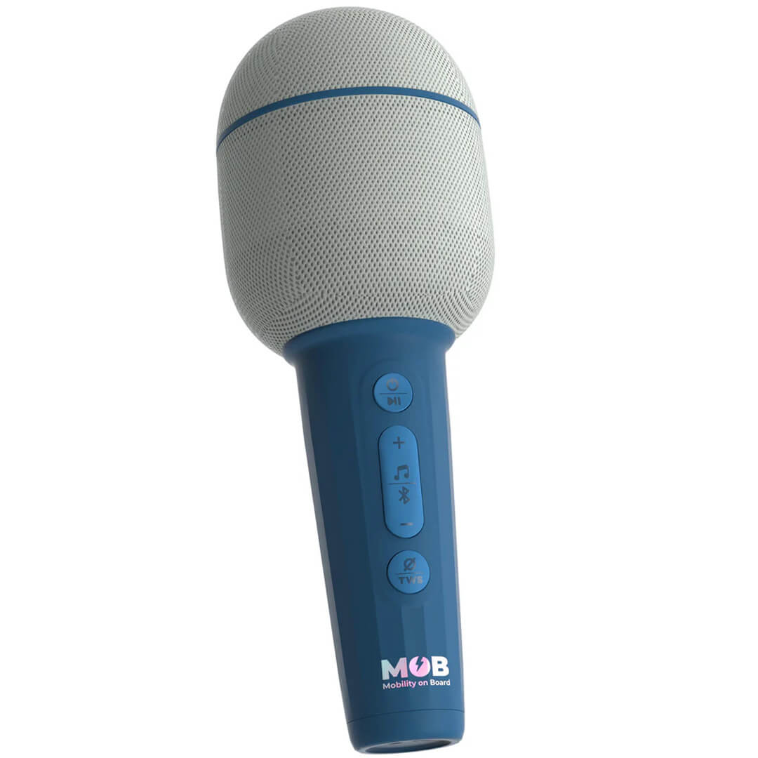 mob karaoke microfoon - blauw | GROOV-DKBL-01 | 0