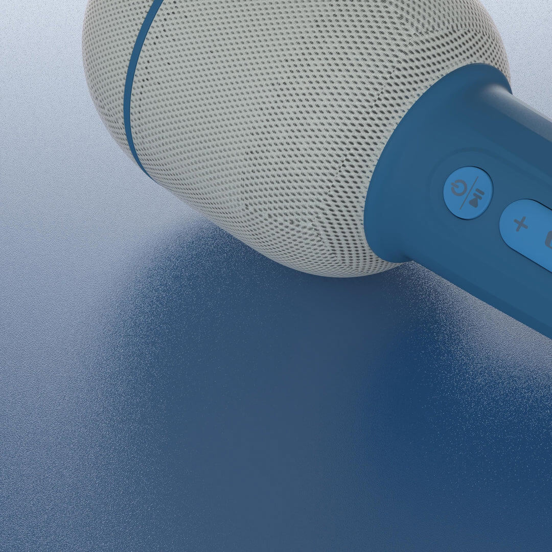 mob karaoke microfoon - blauw | GROOV-DKBL-01 | 1