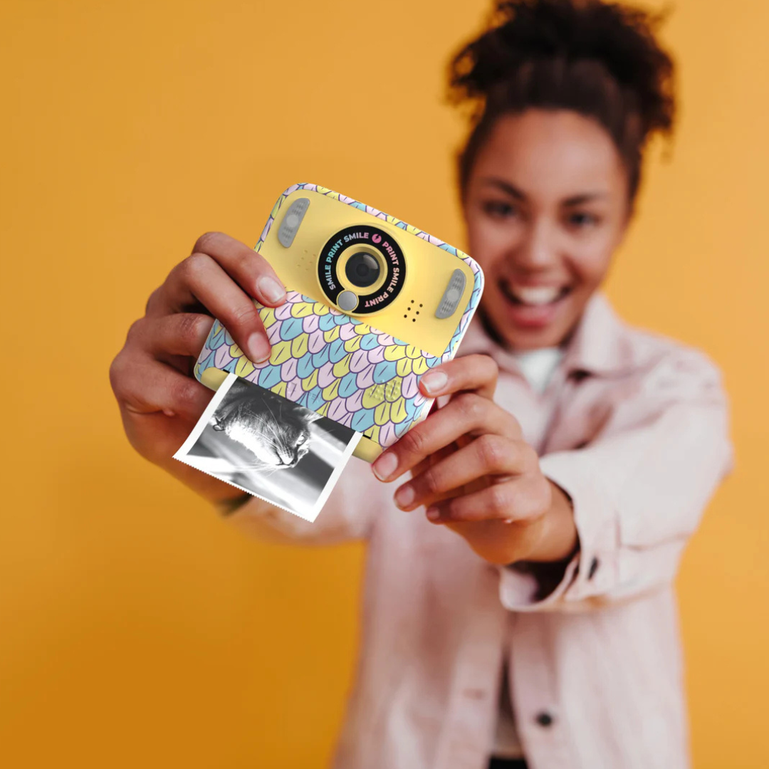 mob kindercamera met thermische printer - zeemeermin | PIXIP-MERM | 1