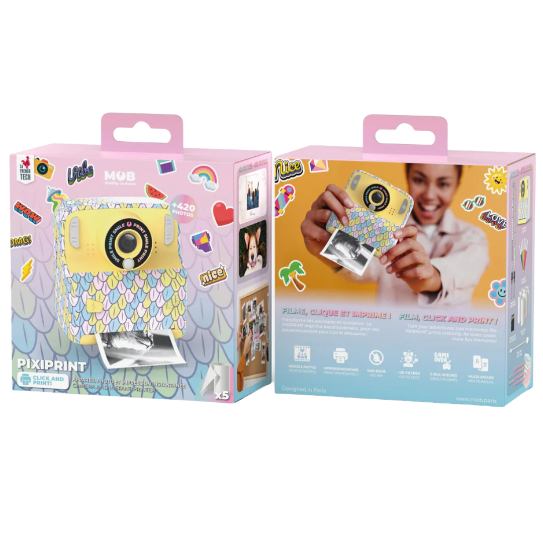 mob kindercamera met thermische printer - zeemeermin | PIXIP-MERM | 4