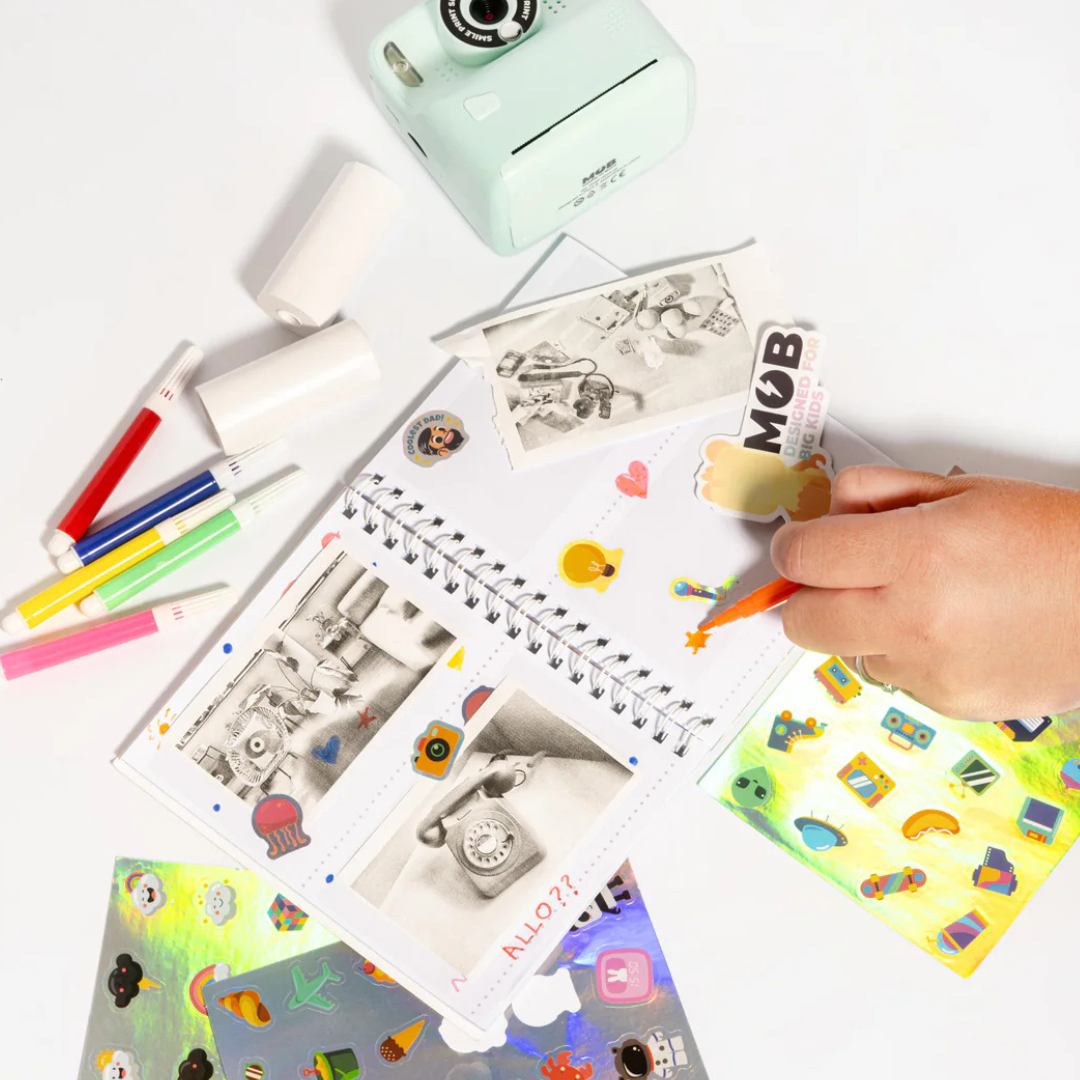 mob kindercamera met thermische printer - zeemeermin | PIXIP-MERM | 5