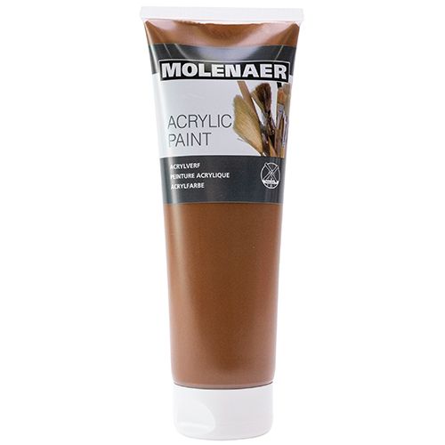 molenaer acrylverf brown - 250 ml | 48765 | 0