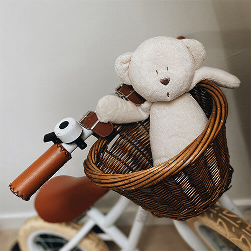 moonie knuffelbeer met nachtlamp en geluid - cream - 28 cm | MOO6004 | 2