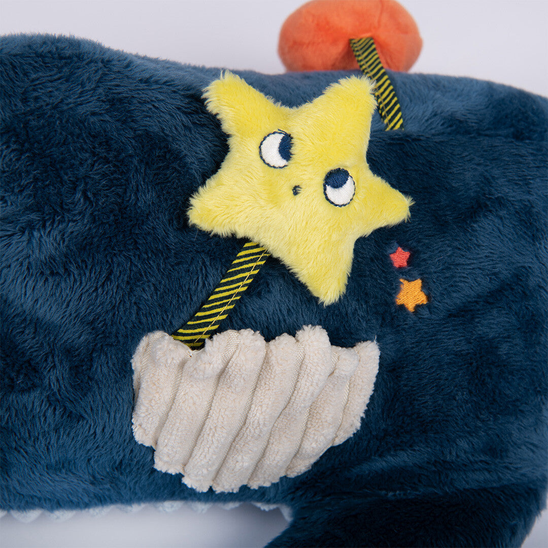 moulin roty activiteitenknuffel haai - 58 cm | 676076 | 5