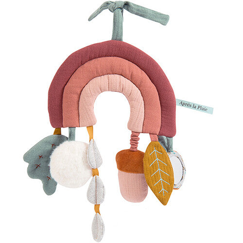 moulin roty activiteitenknuffel regenboog - 29 cm | 715075 US | 0