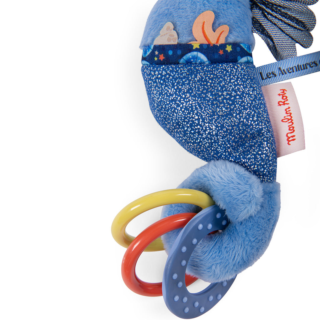 moulin roty activiteitenknuffel zeepaardje - 32 cm | 676083 | 2