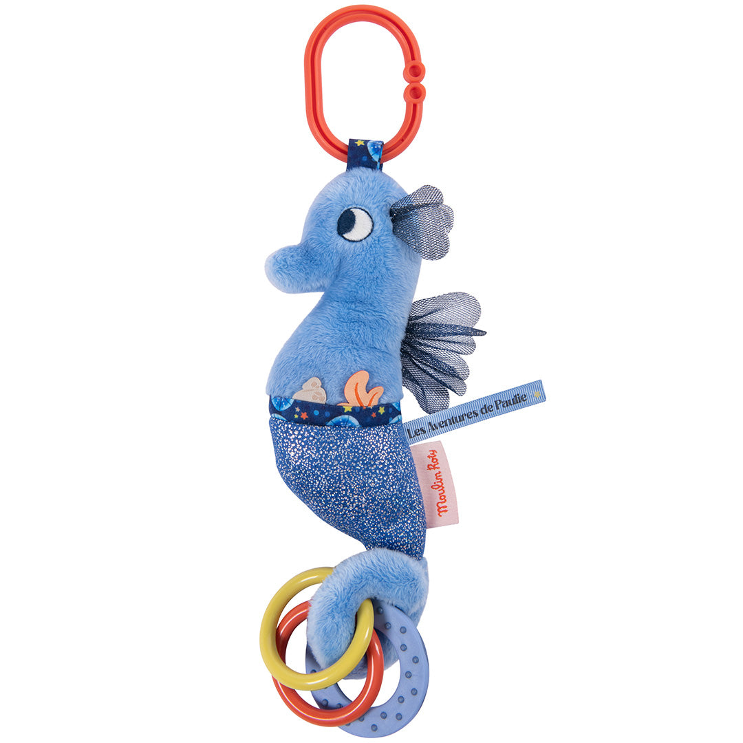 moulin roty activiteitenknuffel zeepaardje - 32 cm | 676083 | 3