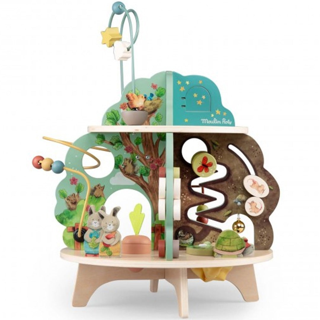 moulin roty activiteitentafel trois petits lapins | 678116 | 0