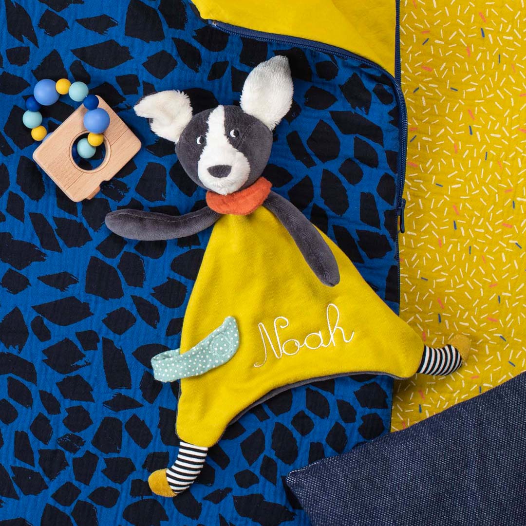 moulin roty bijtring rammelaar camera puce & pilou | 684051 | 1