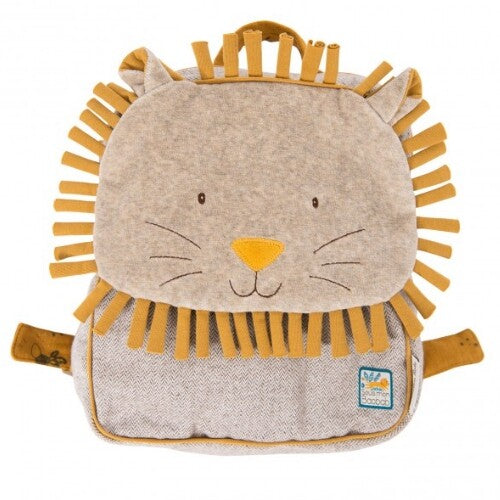 moulin roty kleuterrugzak leeuw - 29 cm | 669070 | 0