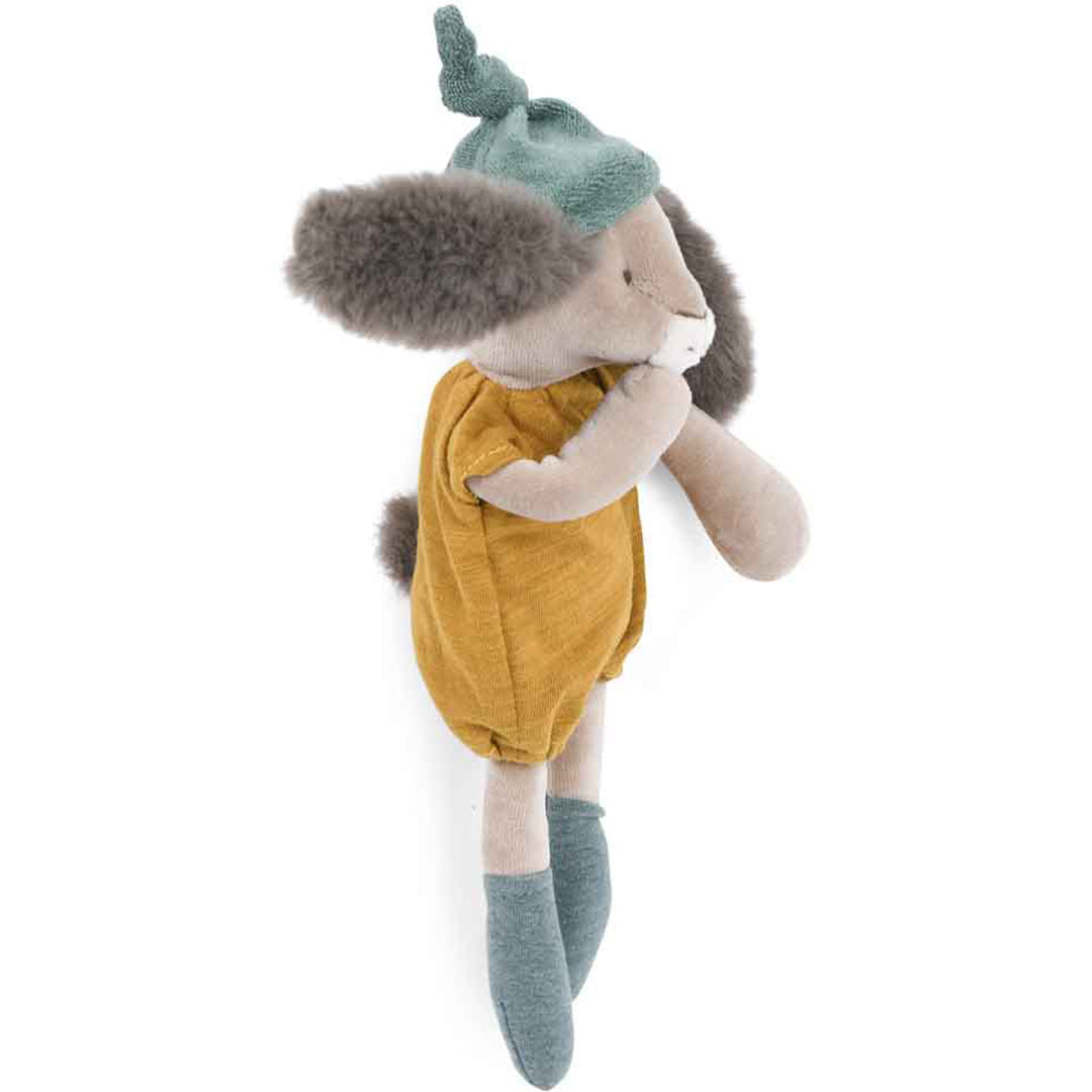 moulin roty knuffelkonijn okergeel - 31 cm | 678023 | 2