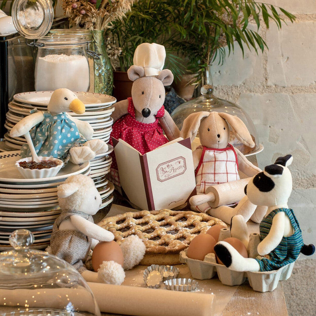 moulin roty knuffelkonijn sylvain - 30 cm | 632027 | 1