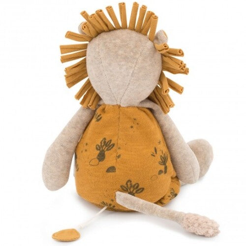 moulin roty knuffelleeuw met muziek - 28 cm | 669041 | 3