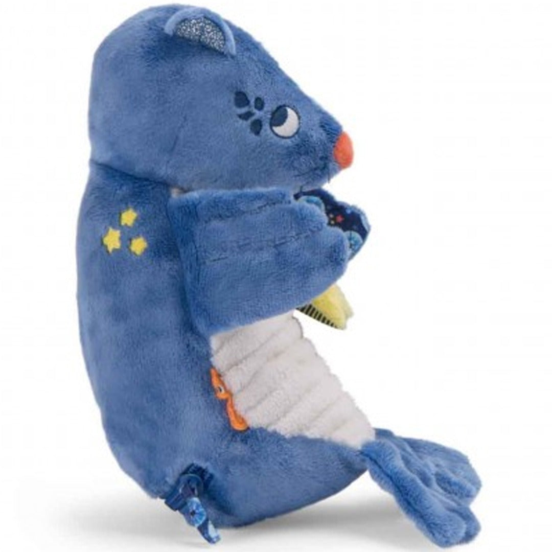 moulin roty lichtgevende knuffelzeeleeuw les aventures de paulie - 27 cm | 676041 | 3