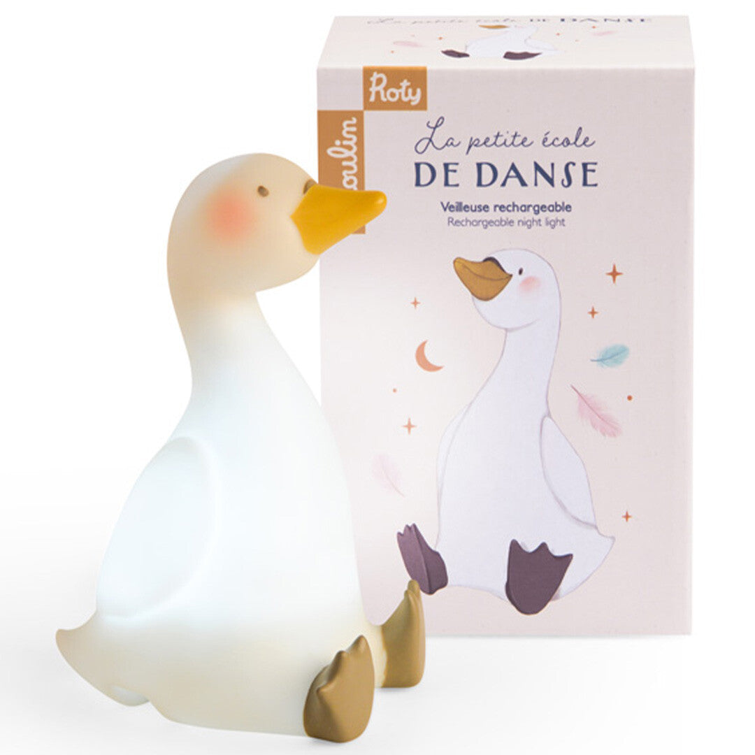 moulin roty nachtlampje zwaan la petite école de danse - 15,5 cm | 667201 | 4