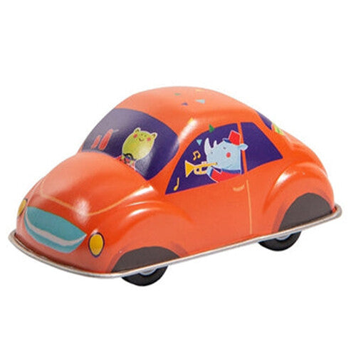 moulin roty pull-back auto fanfare - assorti  | 720396 | 2