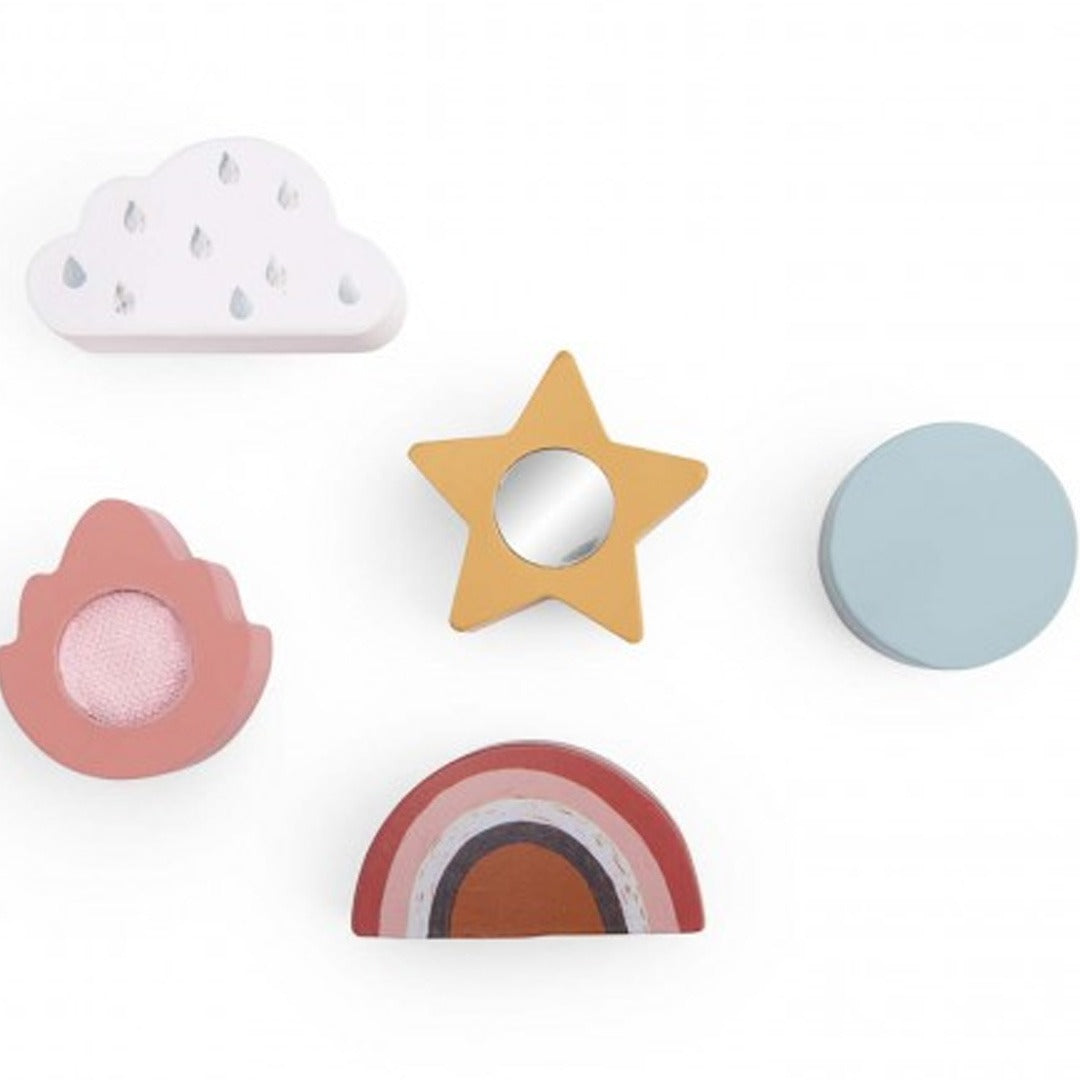 moulin roty sensorische puzzel après la pluie - 5st | 715125 | 2