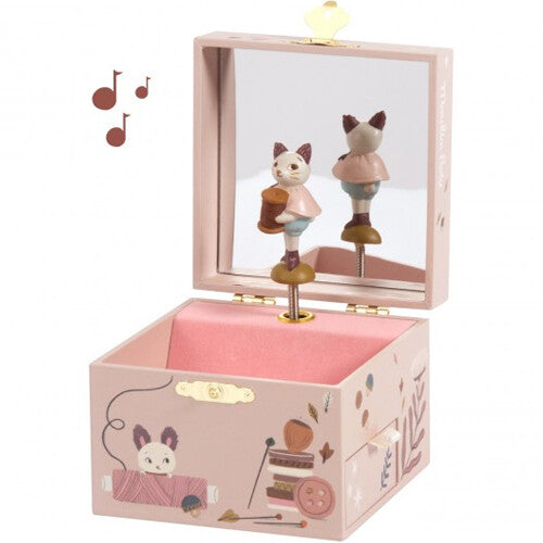 moulin roty sieradendoosje met muziek poes | 715105 | 0