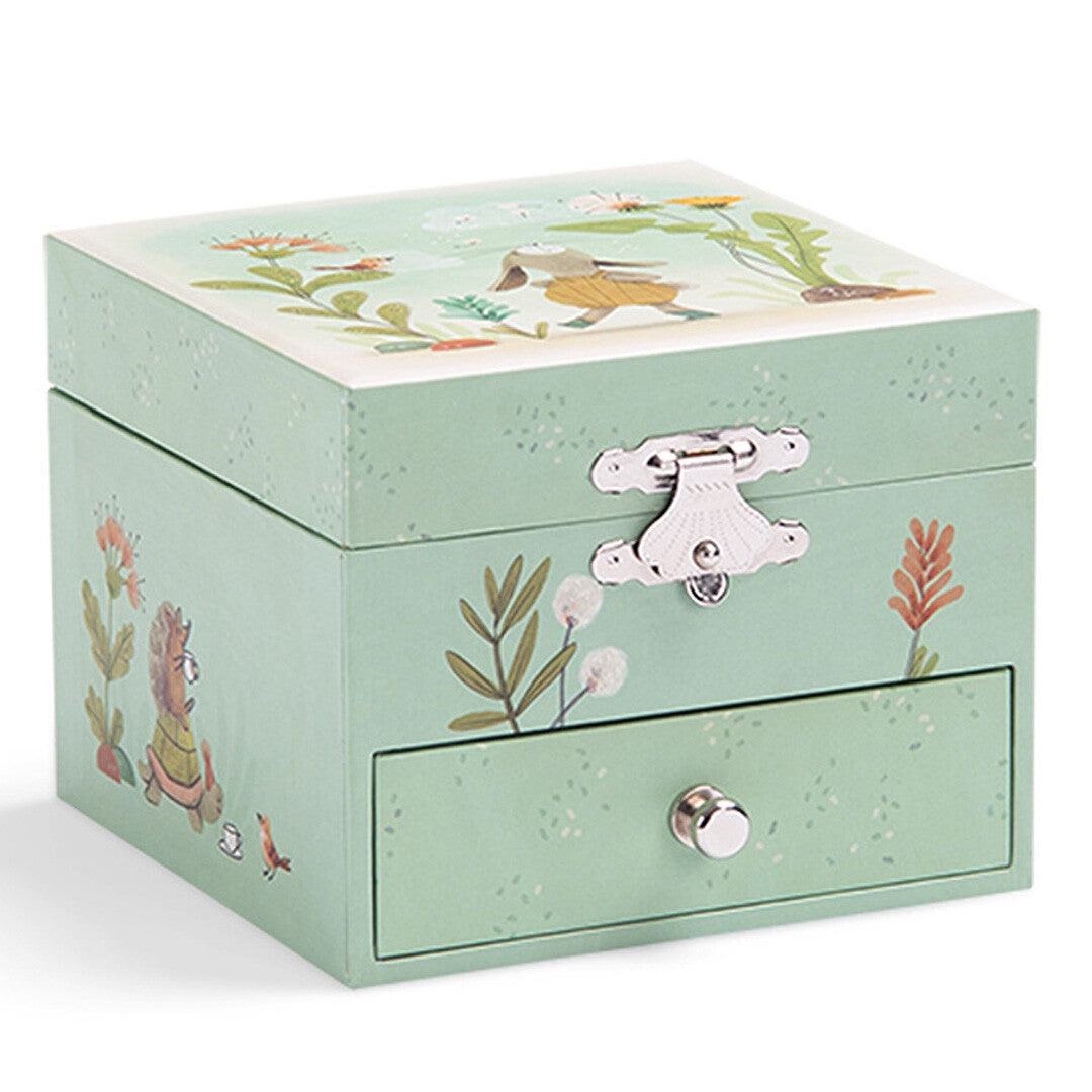 moulin roty sieradendoosje met muziek trois petits lapins | 678106 | 3