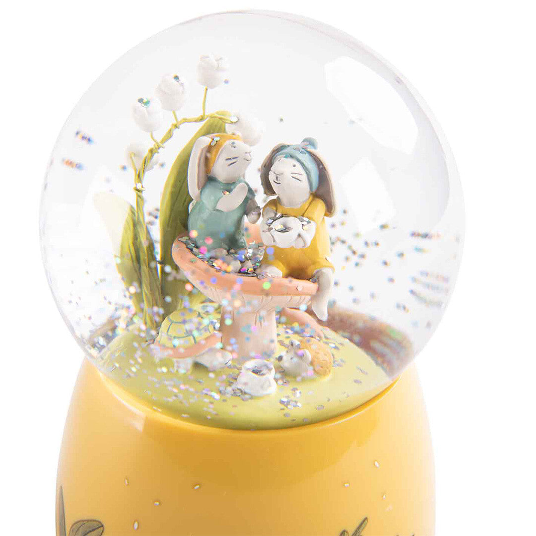 moulin roty sneeuwbol met muziek konijntjes | 678176 | 1