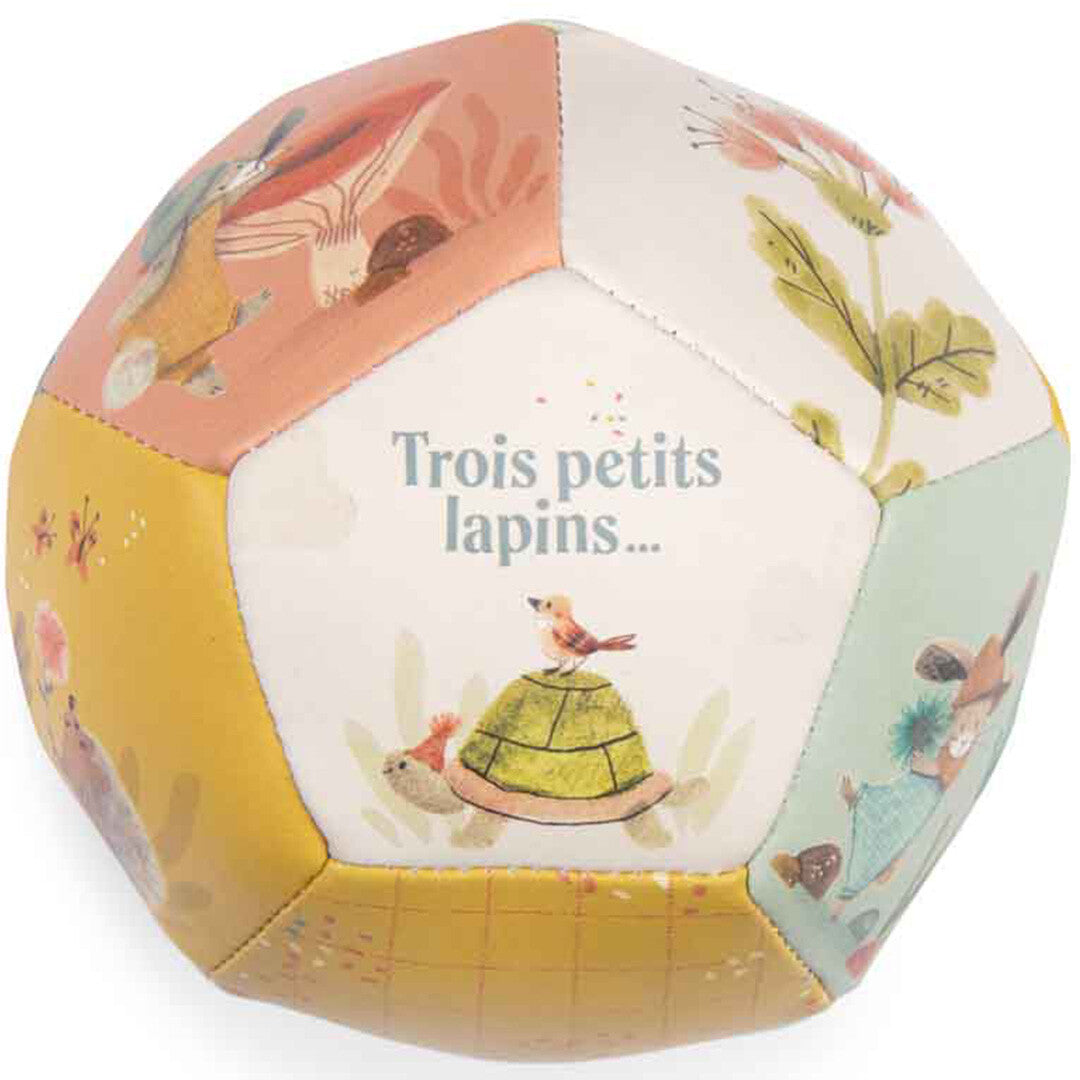 moulin roty speelbal trois petits lapins | 678510 | 0