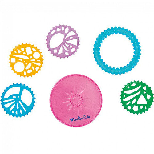 moulin roty tekensjablonen spiralen - 5st | 711044 | 0