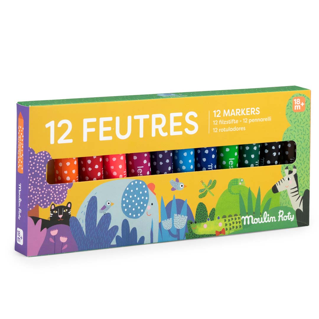 moulin roty dikke viltstiften les toupitis - 12st | 679607 | 1