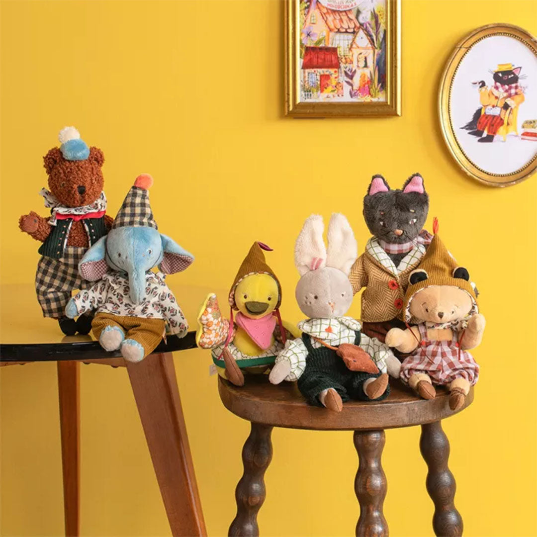 moulin roty knuffelbeer les minouchkas - emile - 25,5 cm | 681029 | 2