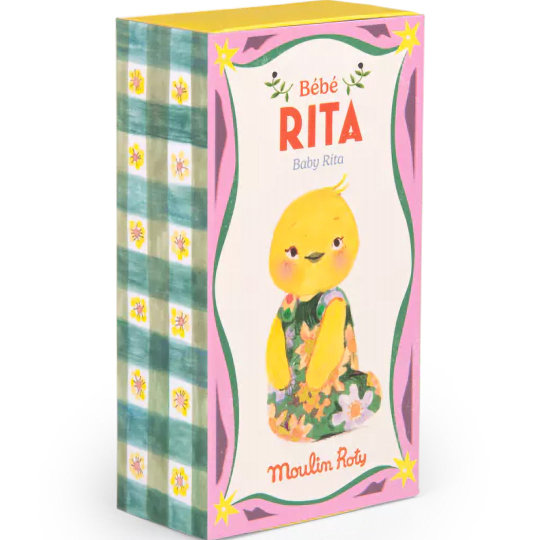 moulin roty knuffeleend les minouchkas - baby rita - 16 cm | ROTY681031 | 4