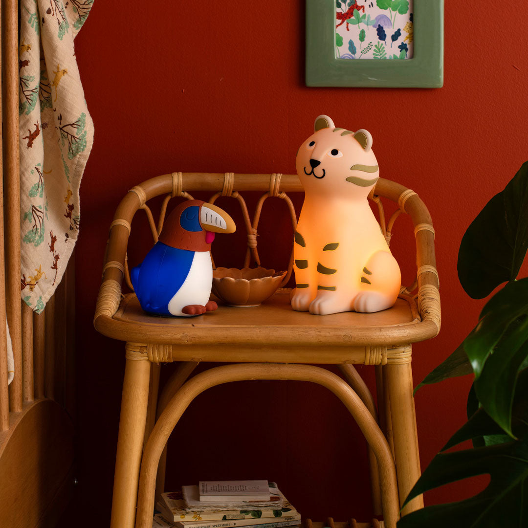 moulin roty nachtlampje la forêt mawa - tijger | 688203 | 6