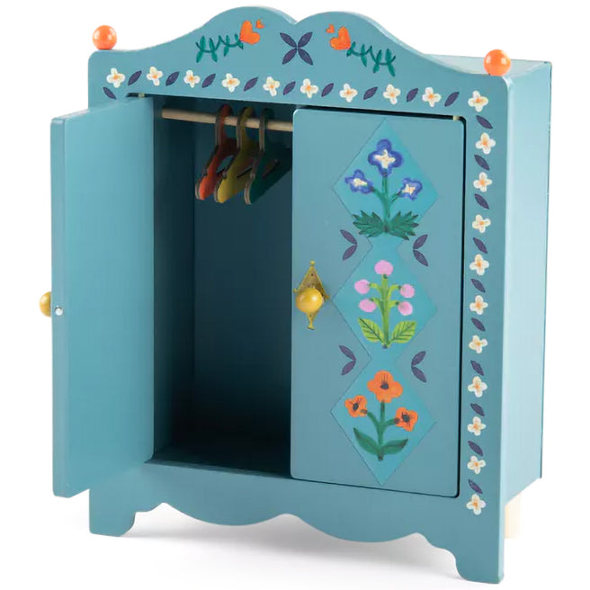 moulin roty poppenkledingkast les minouchkas - 29 cm | ROTY681103 | 1