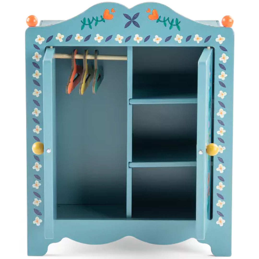 moulin roty poppenkledingkast les minouchkas - 29 cm | ROTY681103 | 3
