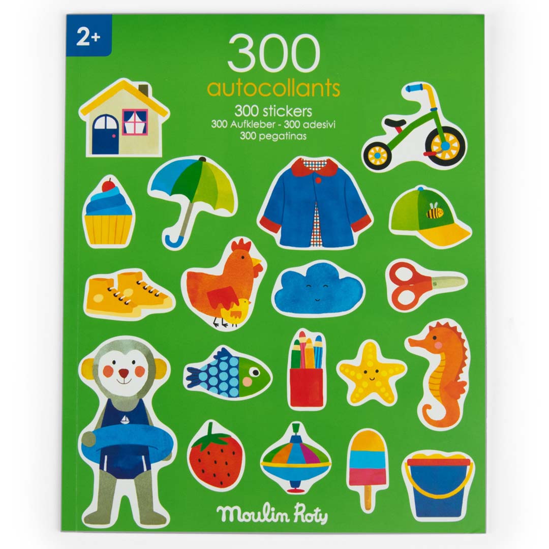 moulin roty stickers les popipop - 300st | 661617 | 1