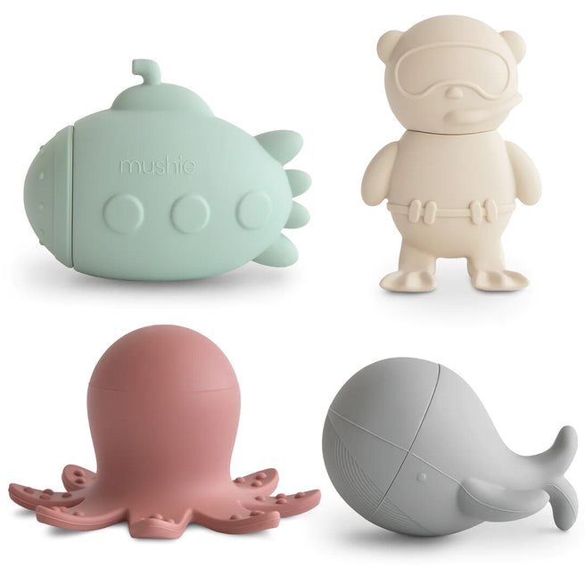 mushie badspeeltjes oceaan - 4st | 70.077.02 | 0