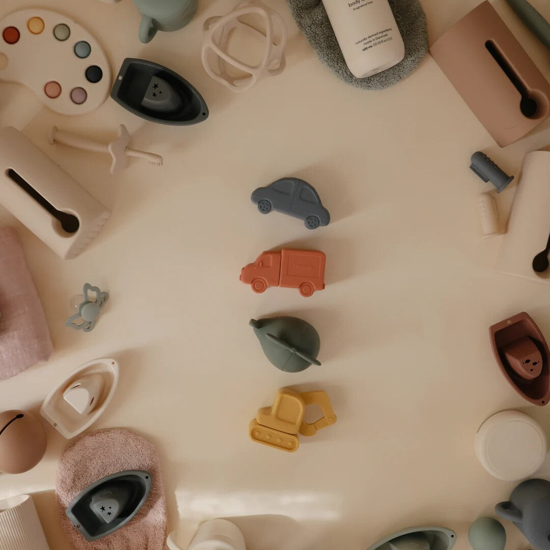 mushie badspeeltjes voertuigen - 4st | 70.077.01 | 4