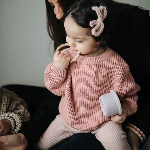 mushie bijtring armband - clay-dried thyme-sunshine - 3st | 70.027.05 | 1