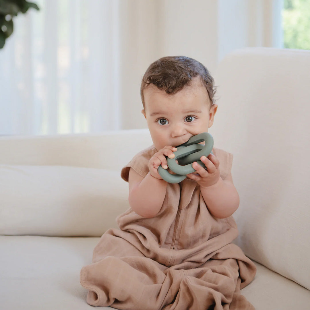 mushie bijtspeelgoed links - dried thyme | 70.033.03 | 2