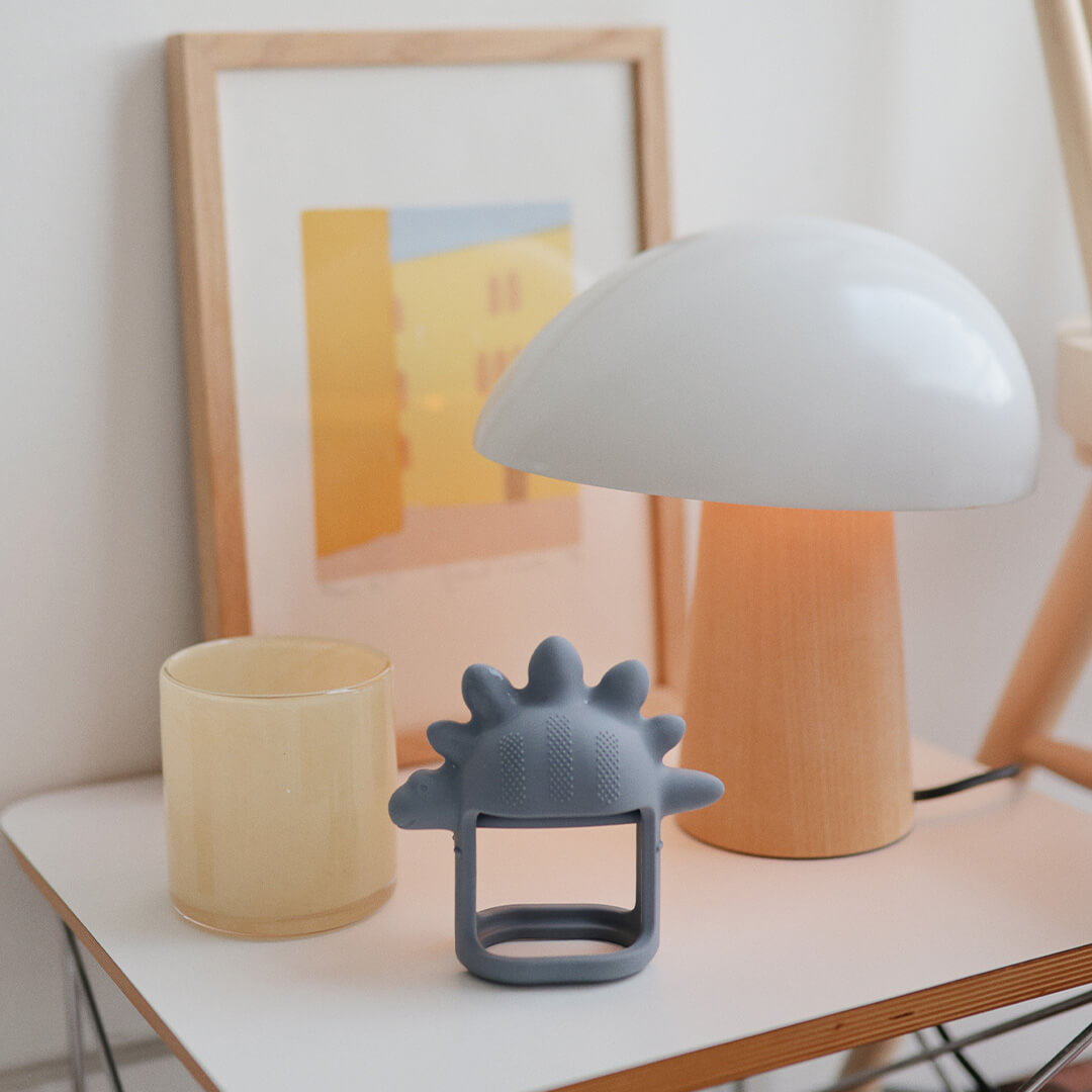 mushie bijtspeelgoed met handvat dino | 70.084.01 | 3