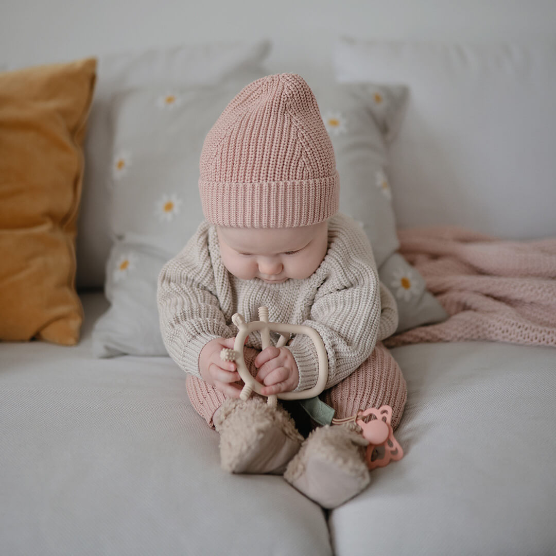 mushie bijtspeelgoed met handvat sensorisch | 70.084.02 | 3