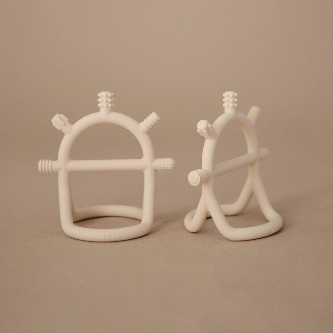 mushie bijtspeelgoed met handvat sensorisch | 70.084.02 | 5