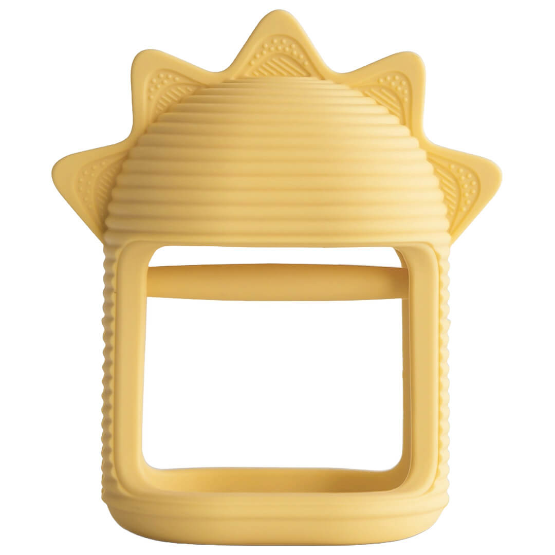 mushie bijtspeelgoed met handvat zon | 70.084.03 | 0