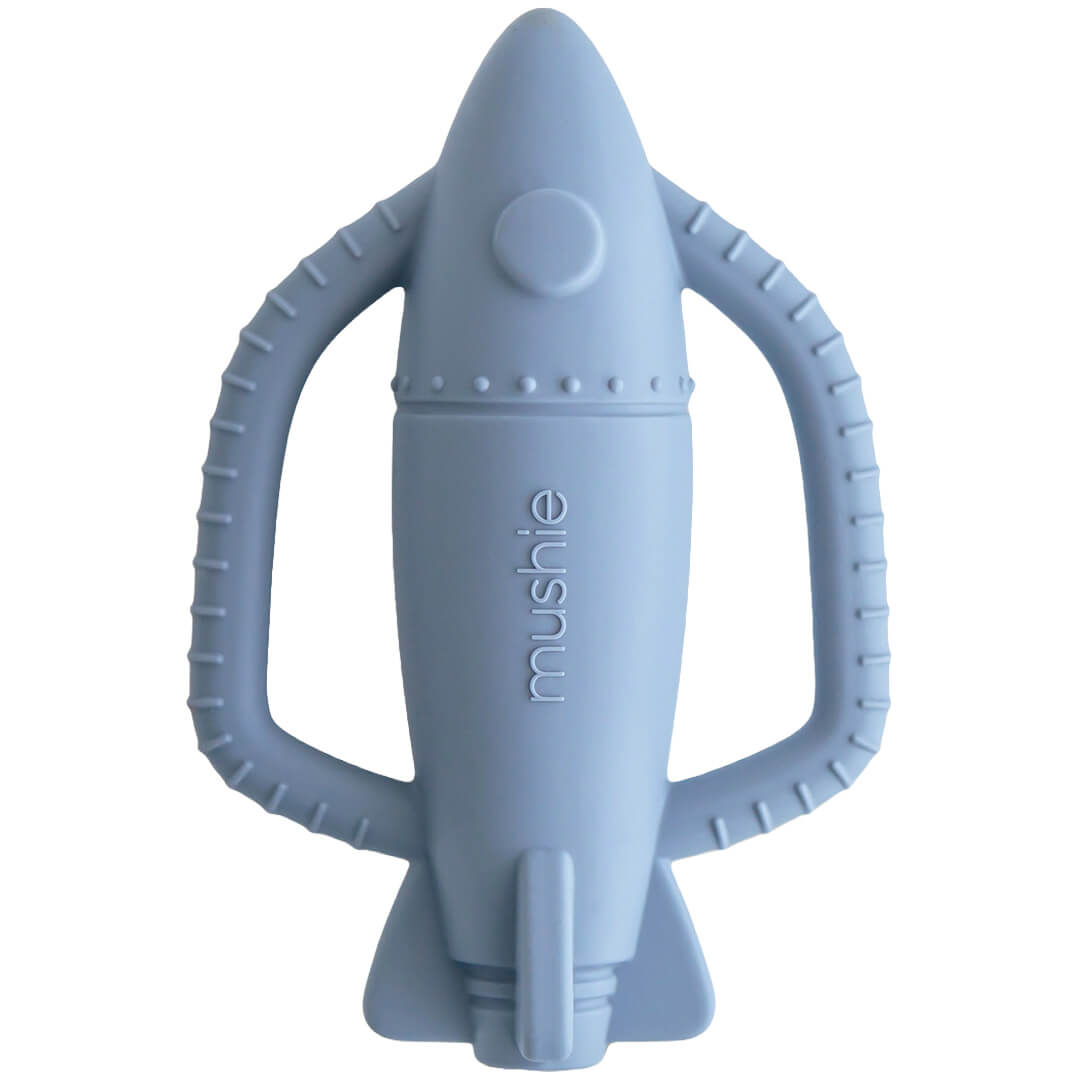 mushie bijtspeelgoed met rammelaar - raket | 70.083.01 | 0