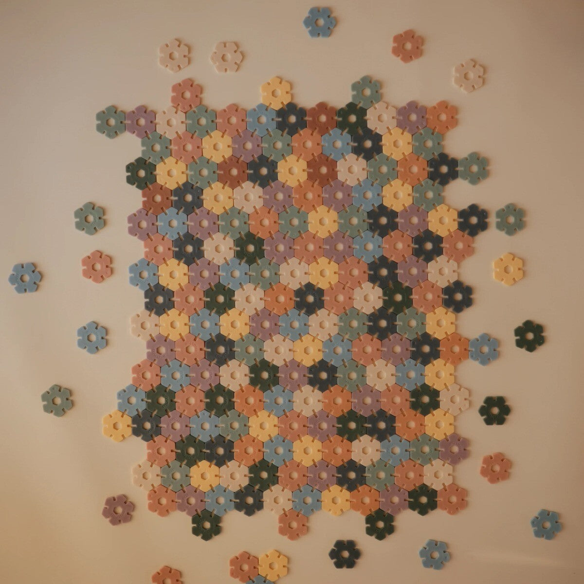 mushie bouwset hex - 100st | 70.712.01 PR  | 4