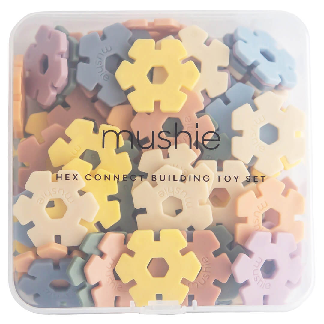 mushie bouwset hex - 100st | 70.712.01 PR  | 5